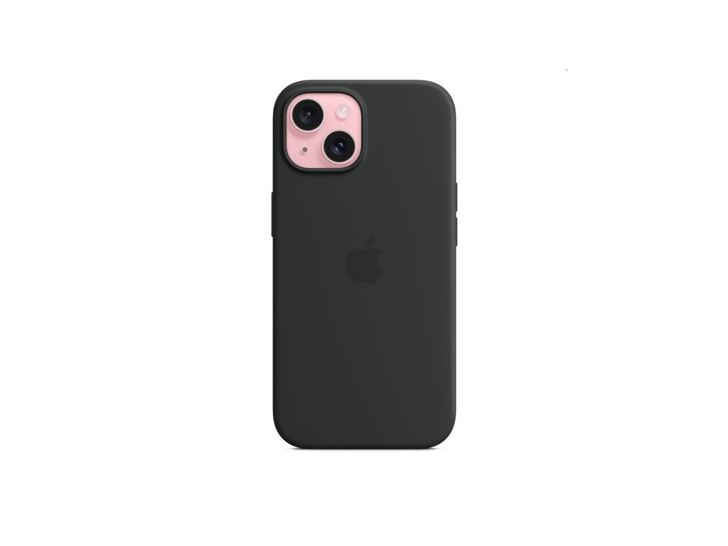 Калъф Apple iPhone 15 Silicone Case with MagSafe - Black 25714_1.jpg