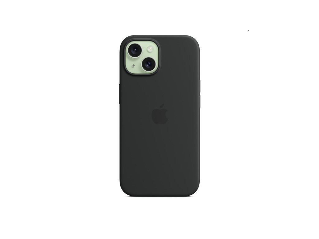 Калъф Apple iPhone 15 Silicone Case with MagSafe - Black 25714_3.jpg