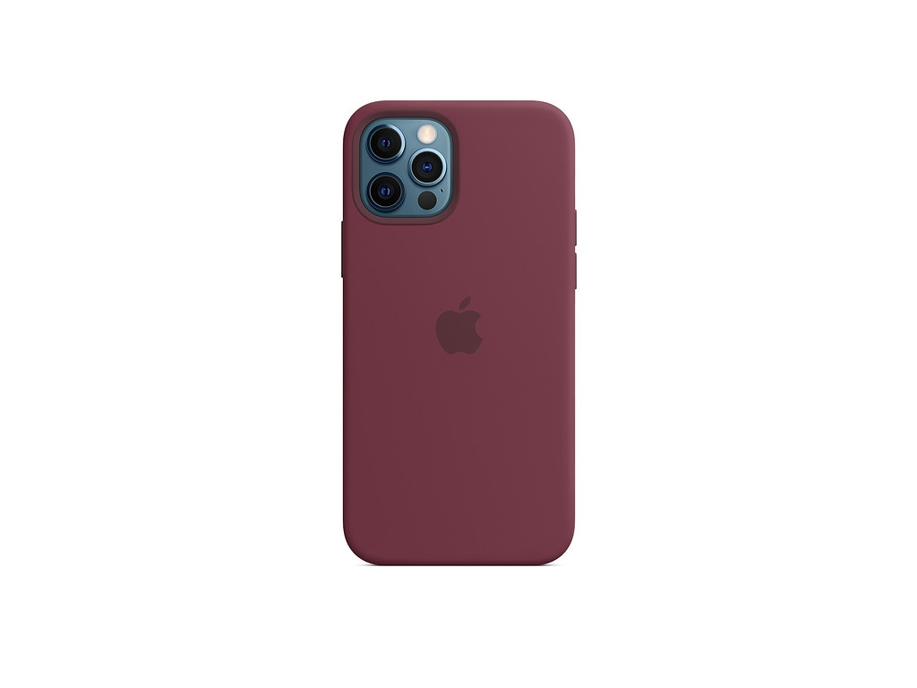 Калъф Apple iPhone 12/12 Pro Silicone Case with MagSafe - Plum (Seasonal Fall 2020) 2572_14.jpg