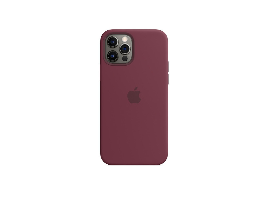 Калъф Apple iPhone 12/12 Pro Silicone Case with MagSafe - Plum (Seasonal Fall 2020) 2572_16.jpg