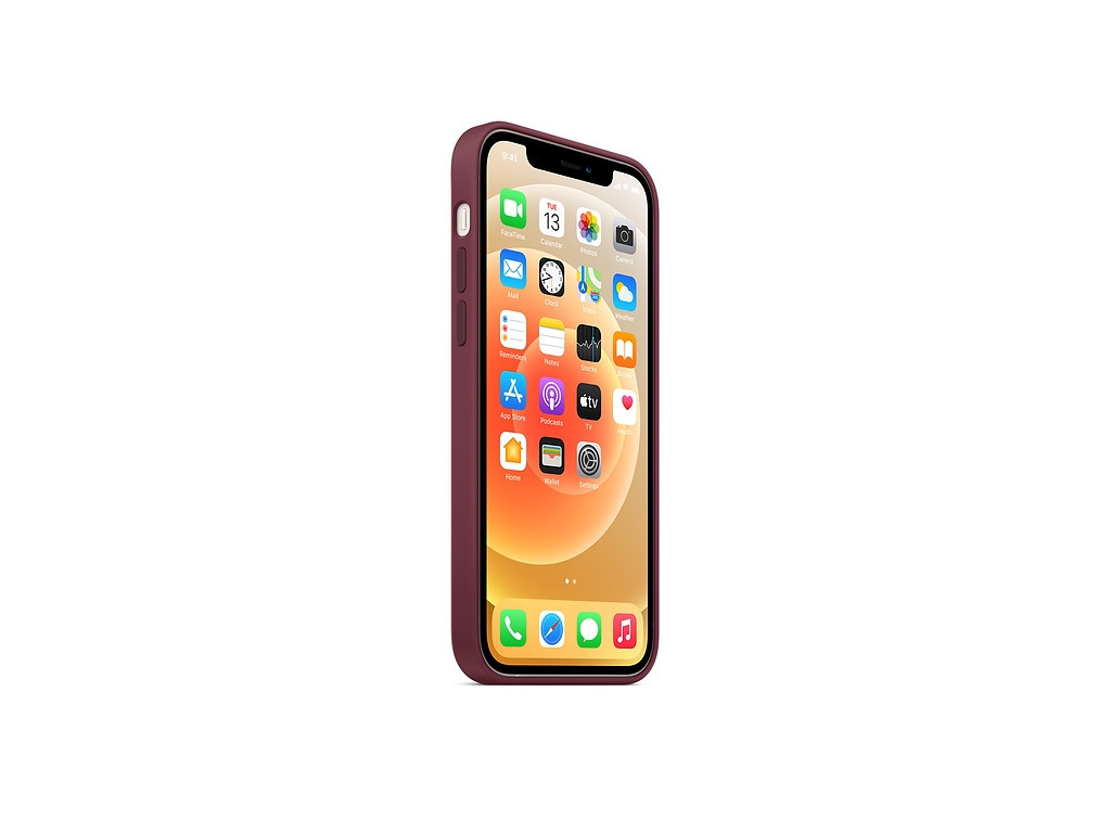 Калъф Apple iPhone 12/12 Pro Silicone Case with MagSafe - Plum (Seasonal Fall 2020) 2572_19.jpg