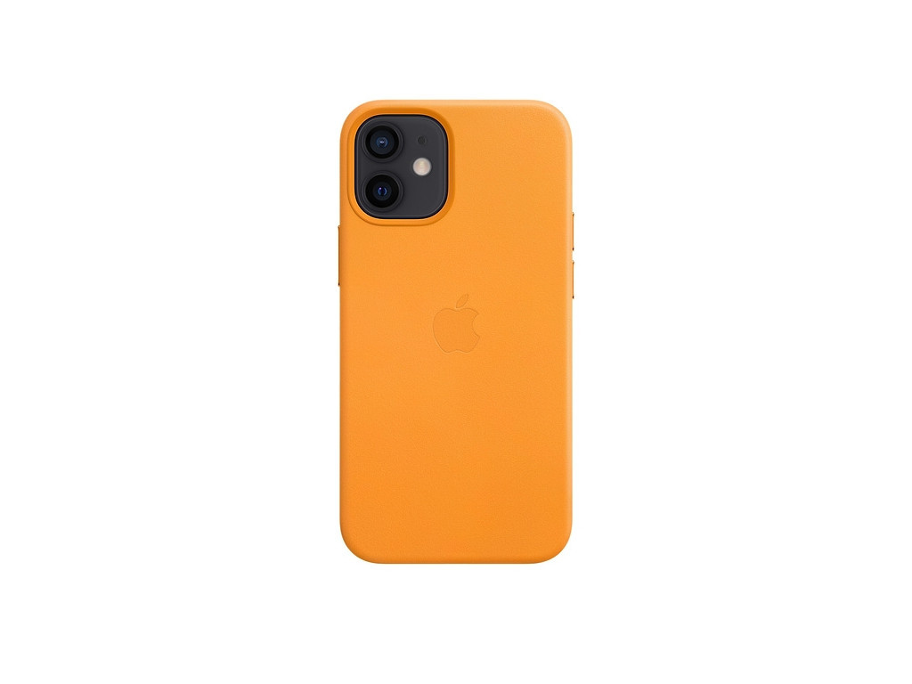 Калъф Apple iPhone 12 mini Leather Case with MagSafe - California Poppy (Seasonal Fall 2020) 2617_10.jpg