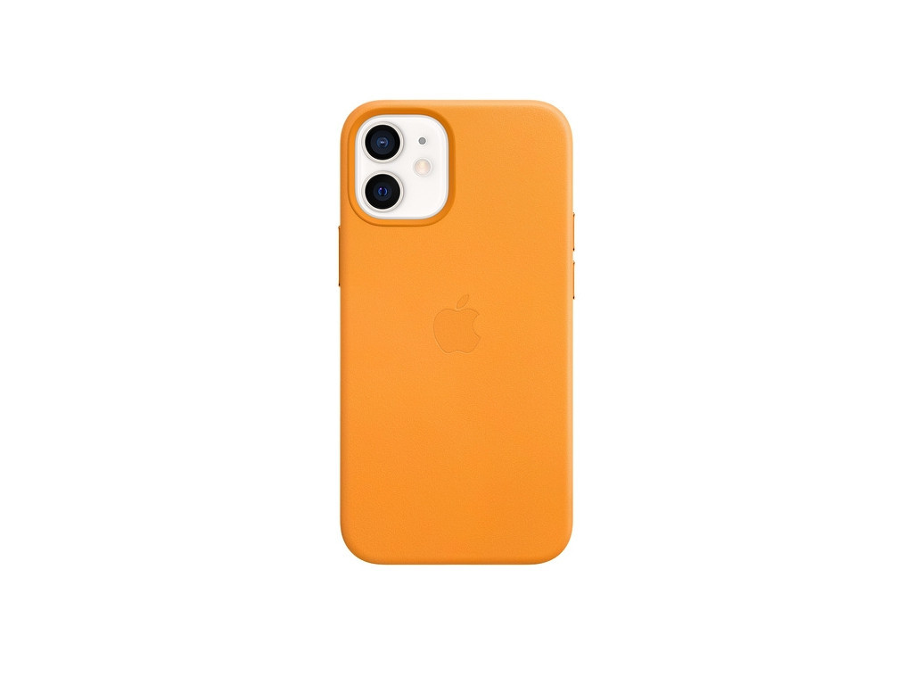 Калъф Apple iPhone 12 mini Leather Case with MagSafe - California Poppy (Seasonal Fall 2020) 2617_15.jpg