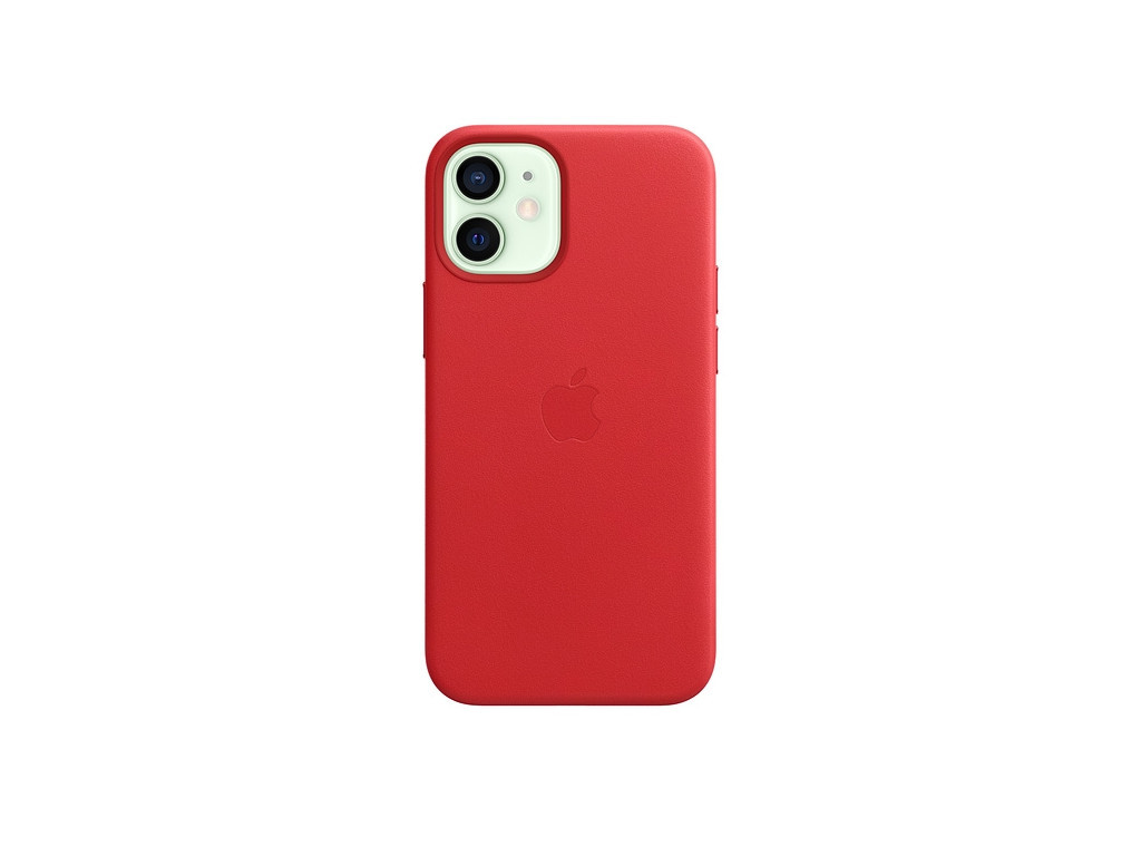 Калъф Apple iPhone 12 mini Leather Case with MagSafe - (PRODUCT)RED 2618_1.jpg