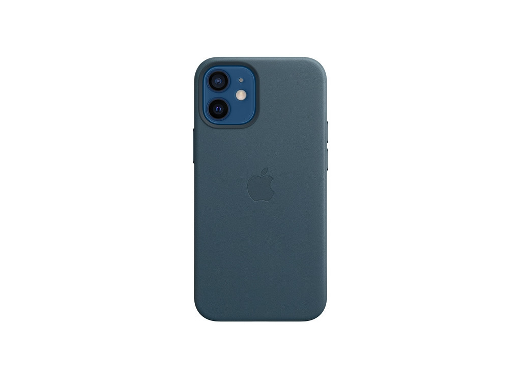 Калъф Apple iPhone 12 mini Leather Case with MagSafe - Baltic Blue (Seasonal Fall 2020) 2619.jpg