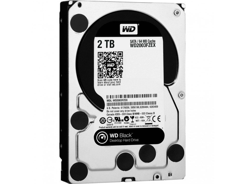 Твърд диск Western Digital Black 2TB  7200 RPM SATA 6Gb/s 64MB Cache 3.5 Inch 15167.jpg