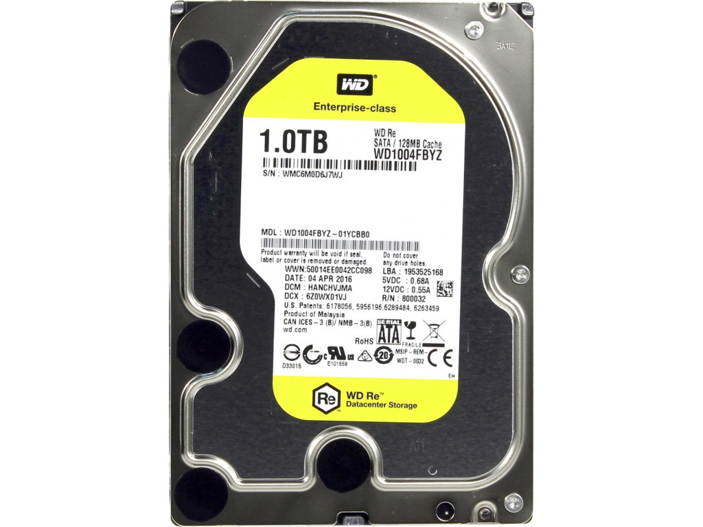 Твърд диск Western Digital RE WD1004FBYZ 1TB 3.5" Enterprise SATA 6.0Gb / s 15169.jpg