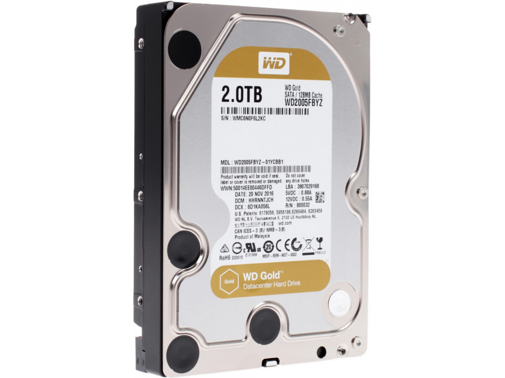 Твърд диск Western Digital Gold Datacenter HDD 2 TB - SATA 6Gb/s  7200 rpm 128MB 15176.jpg