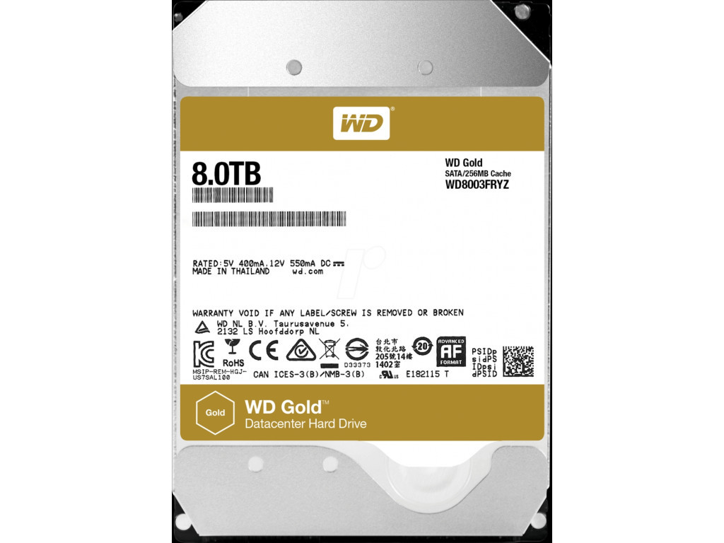 Твърд диск Western Digital Gold Datacenter HDD 8 TB - SATA 6Gb/s 7200 rpm 256MB 15181.jpg