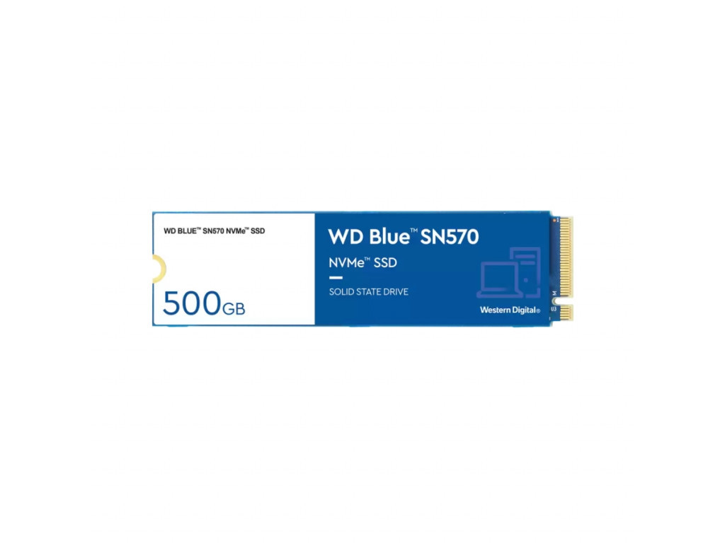 Твърд диск Western Digital Blue SN570 500GB  SSD 24467.jpg