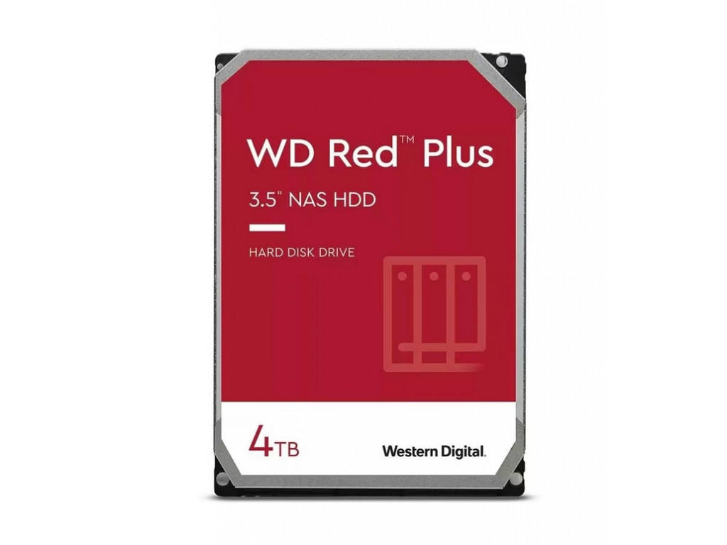 Твърд диск Western Digital Red 4TB Plus ( 3.5" 27212.jpg