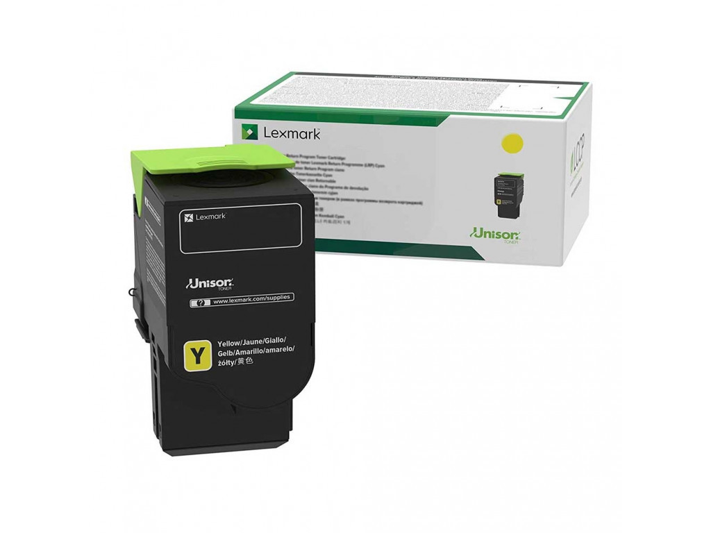 Консуматив Lexmark 78C2XY0 Yellow Extra High Yield Return Programme Toner Cartridge 11506.jpg