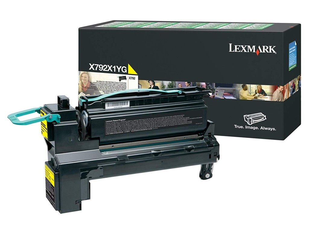 Консуматив Lexmark X792 Yellow Extra High Yield Return Programme Print Cartridge (20K) 11761.jpg