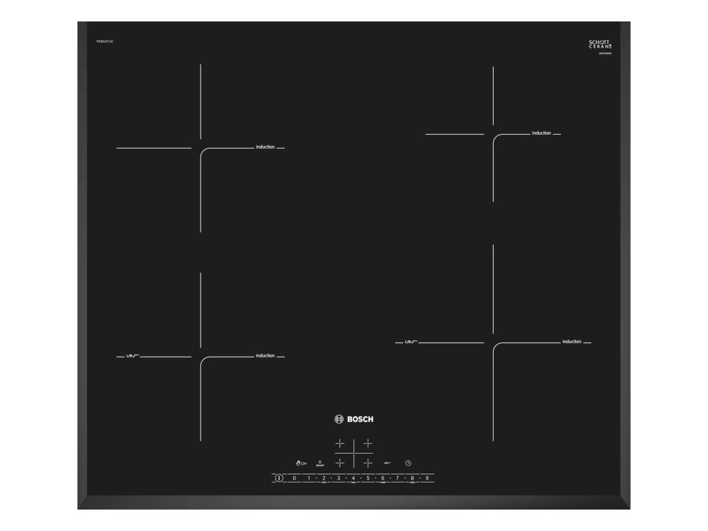 Готварски плот Bosch PIE651FC1E SER6; Premium; Induction electric cooktop 4410.jpg