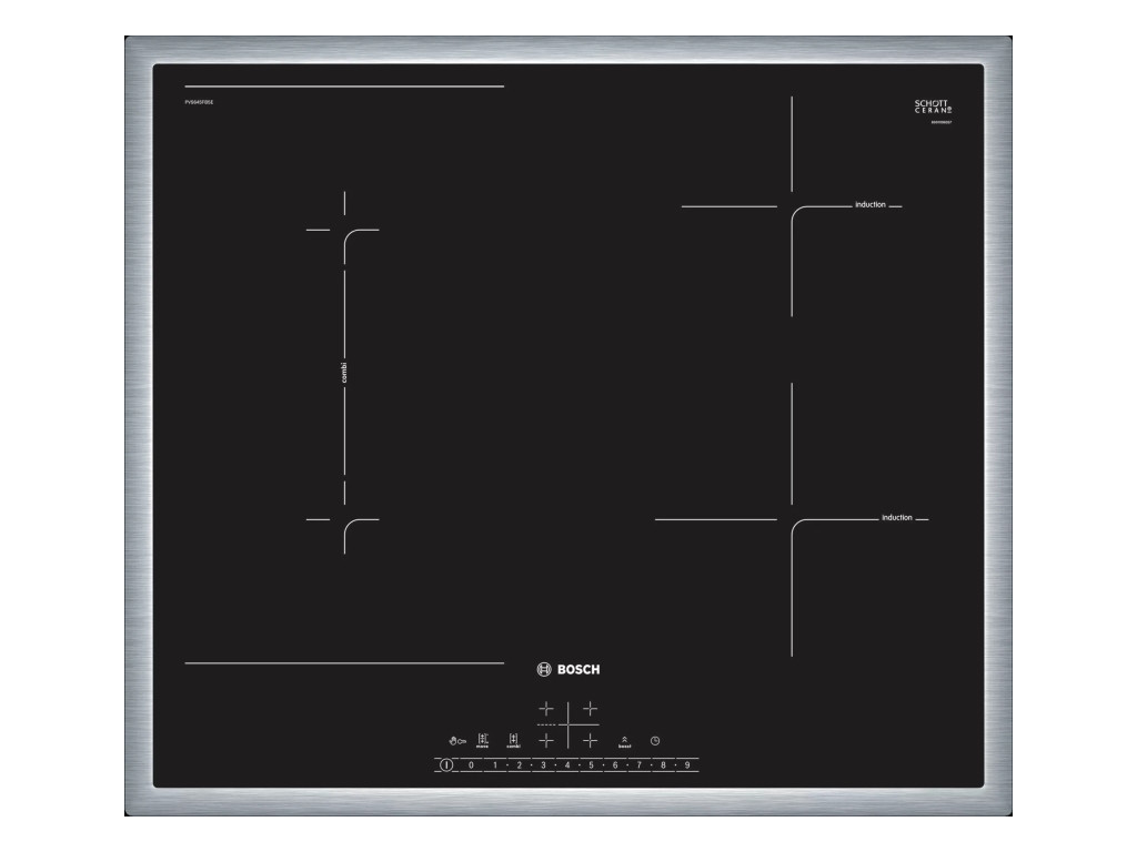 Готварски плот Bosch PVS645FB5E SER6; Premium; Induction electric cooktop 4411.jpg