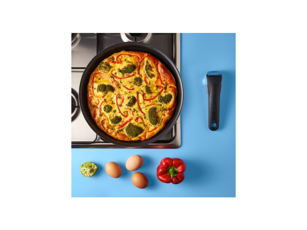 Комплект тигани и тенджери Tefal L1539153 Easy Cook & Clean wok26 + stp24 + handle 19210_12.jpg