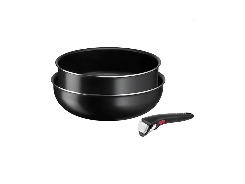 Комплект тигани и тенджери Tefal L1539153 Easy Cook & Clean wok26 + stp24 + handle 19210_14.jpg