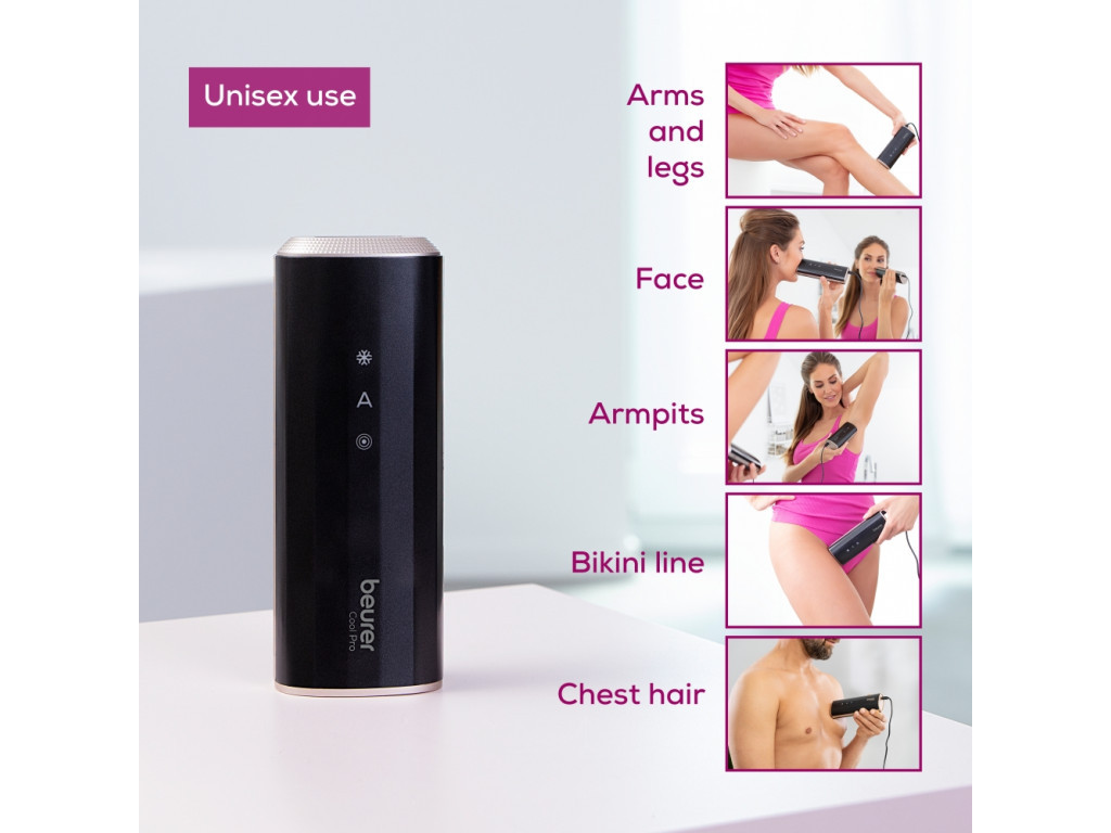 Фотоепилатор Beurer IPL 7800 Cool Pro IPL hair removal device; State-of-the-art IPL light technology; 3.8 cmІ light area; UV filter; built-in skin contact sensor; "auto flash" mode 27436_7.jpg