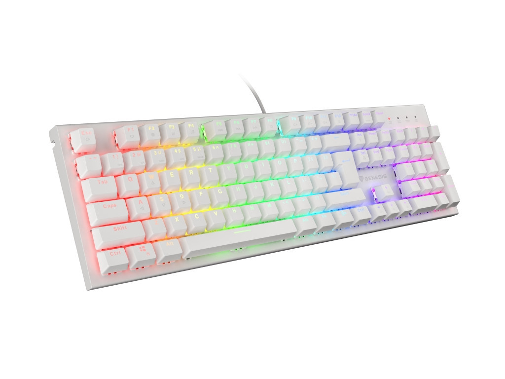 Клавиатура Genesis Gaming Keyboard Thor 303 White RGB Backlight US Layout Brown Switch 21103_1.jpg