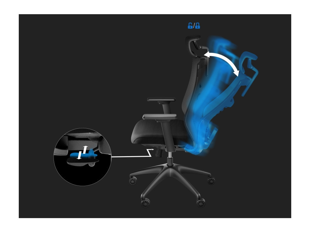 Стол Genesis Ergonomic Chair Astat 200 Black 21509_36.jpg