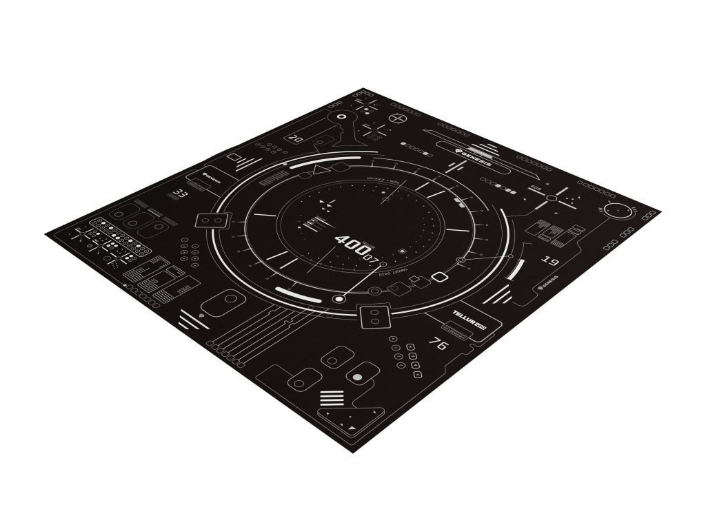 Протектор за под Genesis Protective Floor Mat Tellur 400 Square Hud 110X100cm 27364.jpg