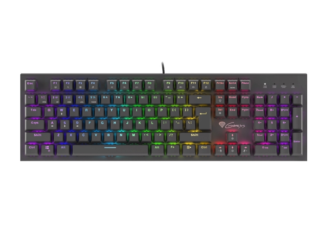 Клавиатура Genesis Mechanical Gaming Keyboard Thor 300 RGB Backlight Outemu Brown Switch US Layout 4068.jpg