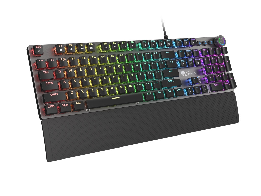 Клавиатура Genesis Mechanical Gaming Keyboard Thor 380 RGB Backlight Blue Switch US Layout Software 4077_1.jpg