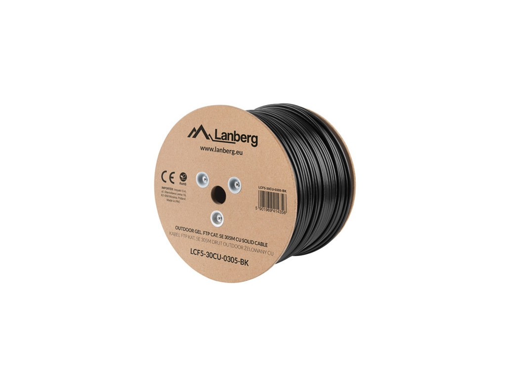 Кабел Lanberg outdoor LAN cable gel-filled FTP CAT.5E 305m solid CU 10282.jpg