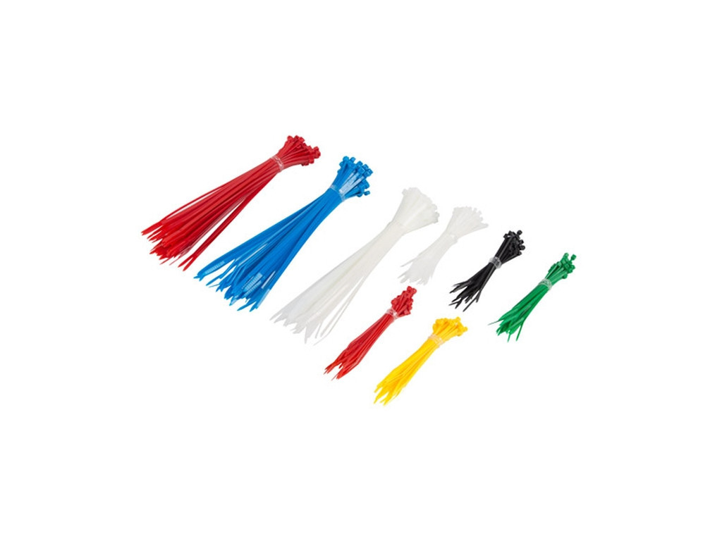 Кабелна връзка Lanberg cable tie set 300pcs 6 colors 10288.jpg