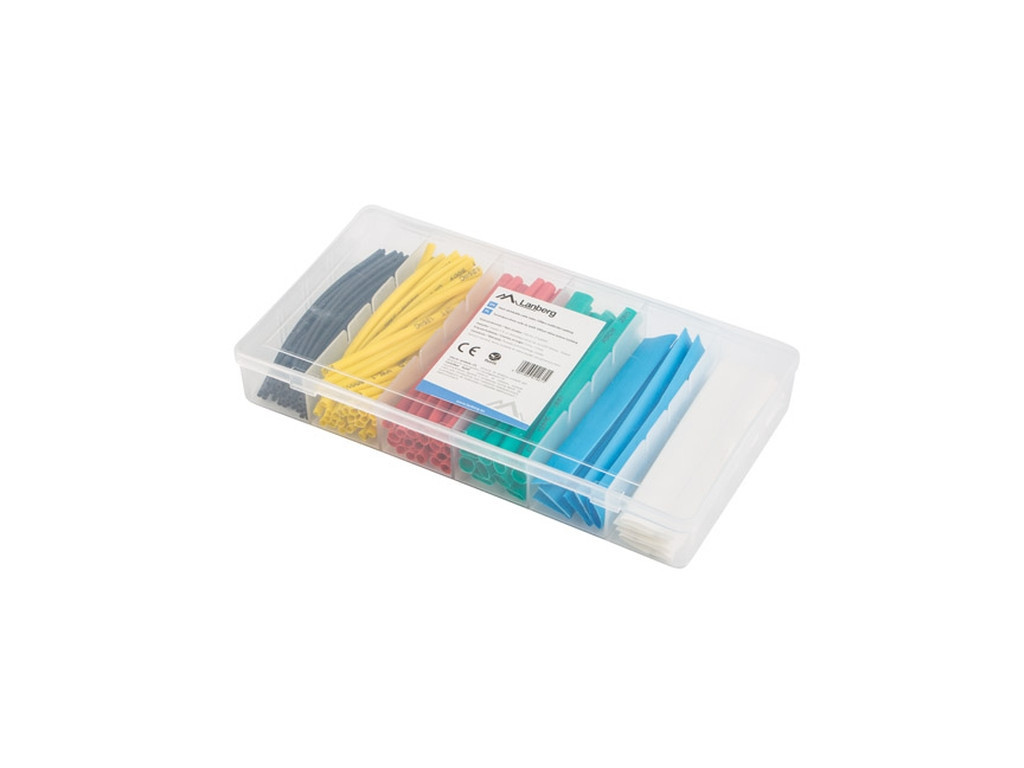 Термосвиваема кабелна връзка Lanberg 100pcs heat-shrinkable tubing kit 10298_11.jpg