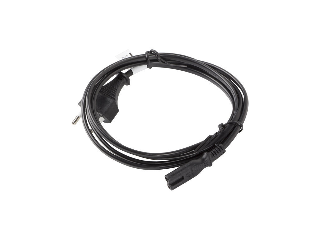 Кабел Lanberg CEE 7/16->IEC 320 C7 EURO (RADIO) Power Cord 3m VDE 19782_1.jpg