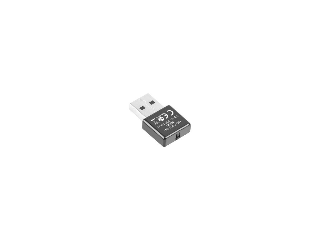 Адаптер Lanberg Wireless Network Card USB NC-0300-WI N300 2x Internal Antenna 21354_10.jpg