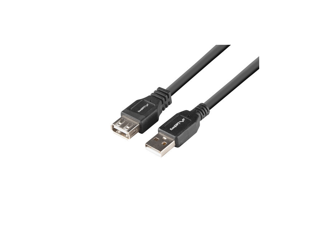 Кабел Lanberg extension cable USB-A M/F 2.0 21361.jpg