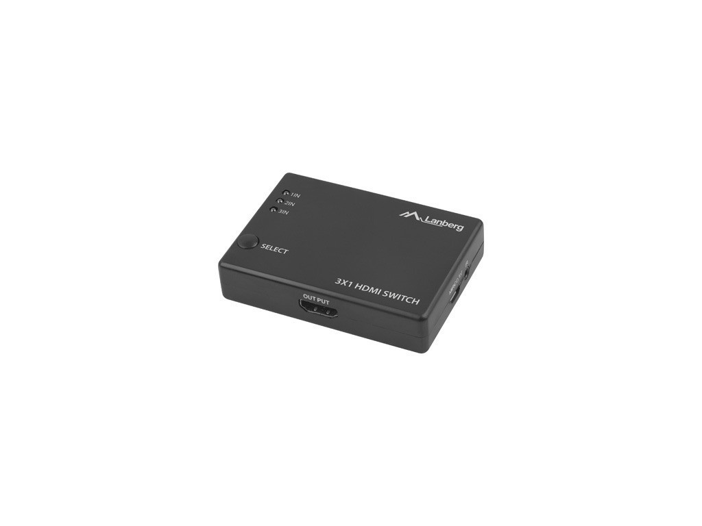 Адаптер Lanberg Video Switch 3x HDMI + Micro USB port + Remote Controller 24207_10.jpg