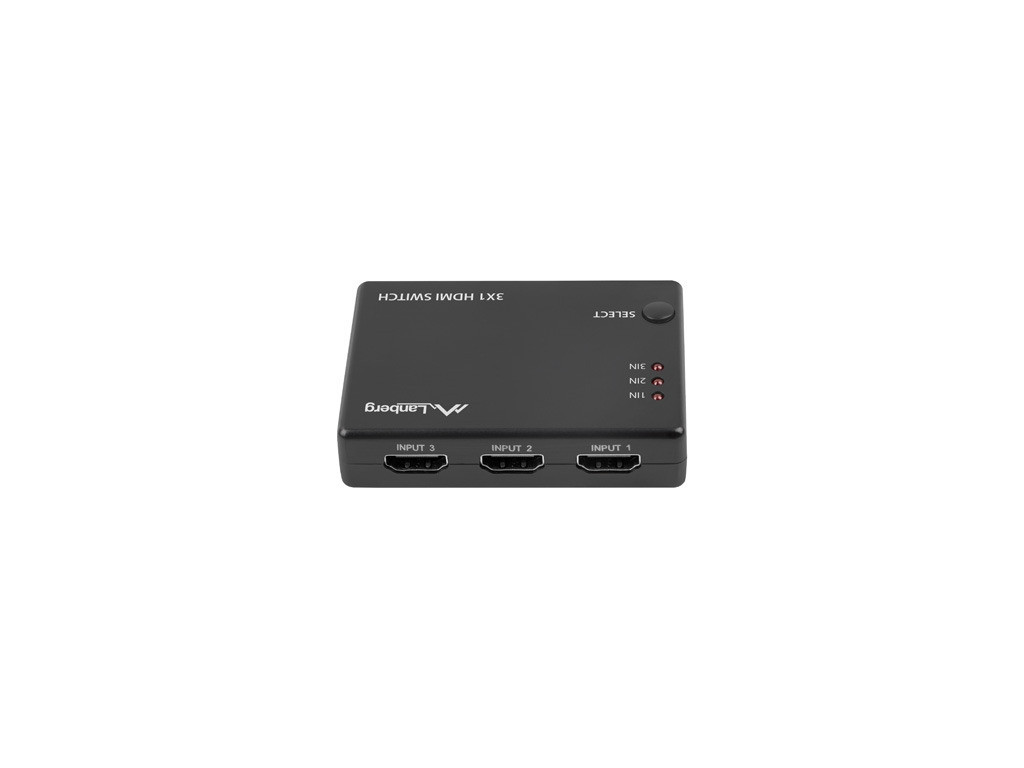 Адаптер Lanberg Video Switch 3x HDMI + Micro USB port + Remote Controller 24207_2.jpg