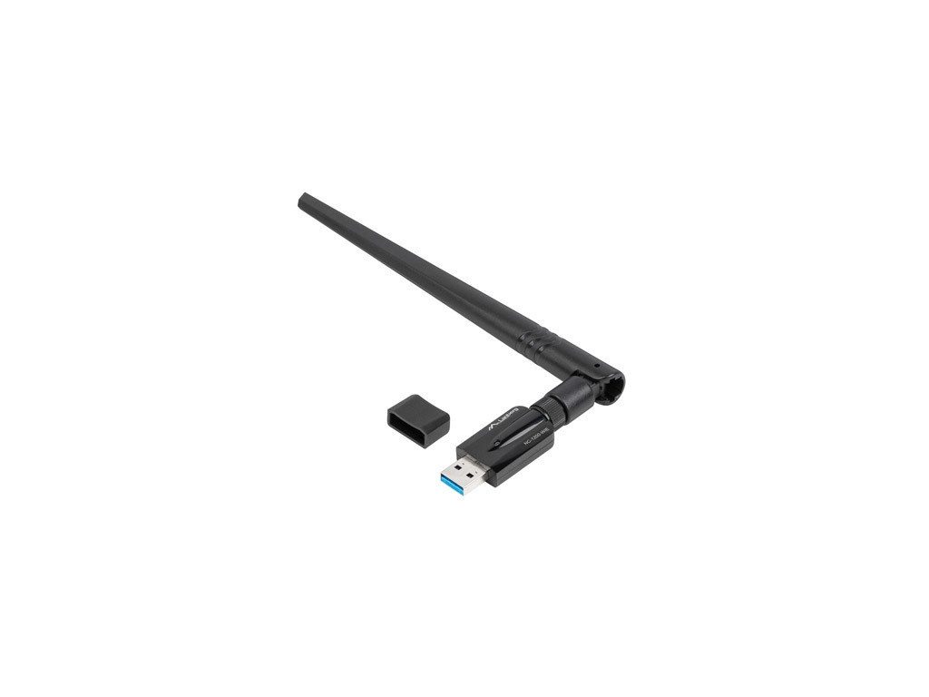 Адаптер Lanberg Wireless Network Card USB adapter NC-1200-WIE AC1200 Dual Band 24209.jpg