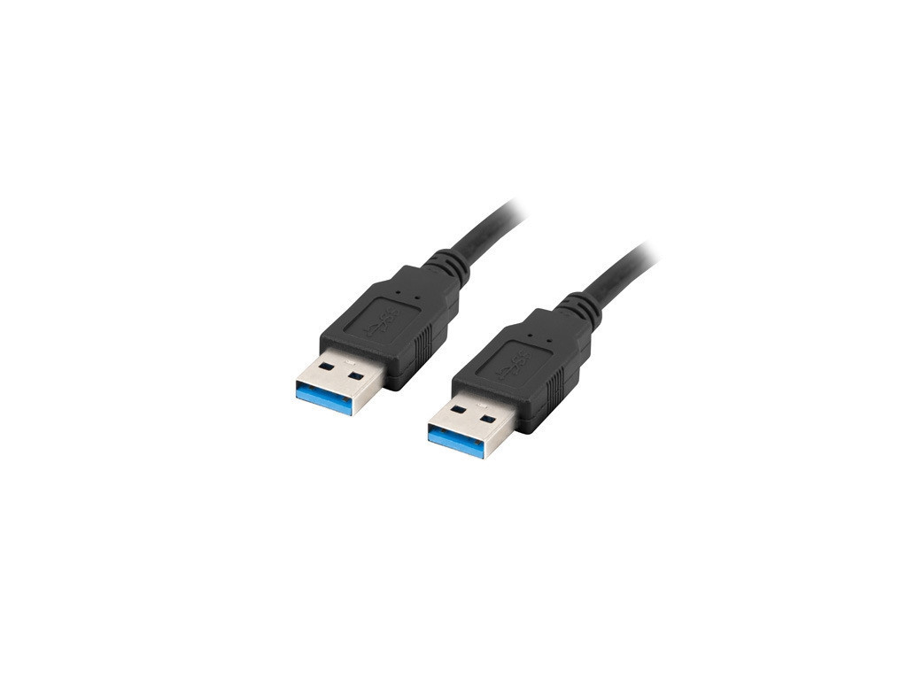 Кабел Lanberg USB-A M/M 3.0 cable 1m 24239.jpg