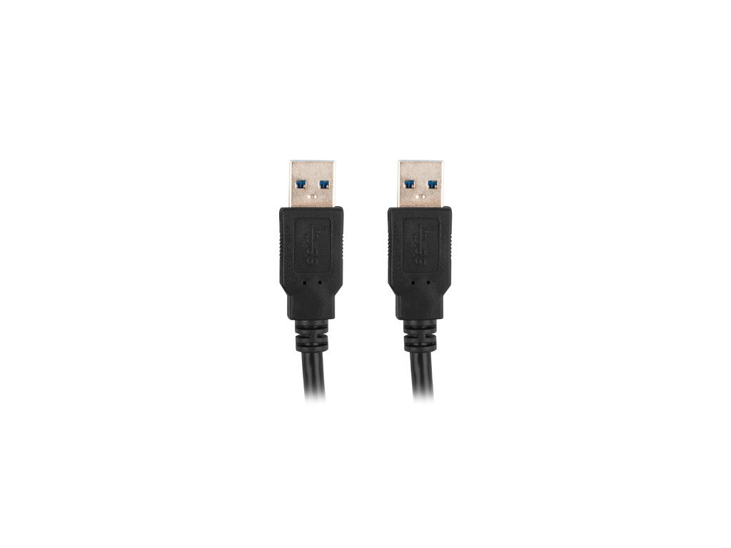 Кабел Lanberg USB-A M/M 3.0 cable 1m 24239_1.jpg