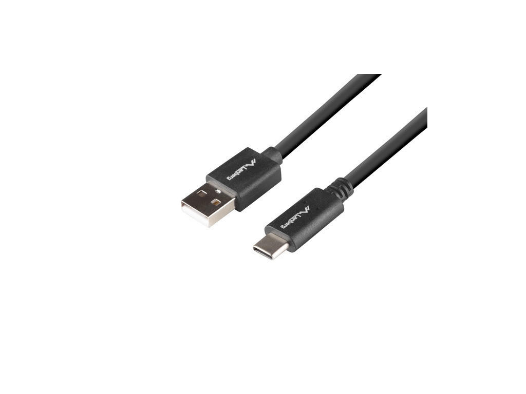 Кабел Lanberg USB-C(M) -> USB-A(M) 2.0 cable 1m QC 24241.jpg