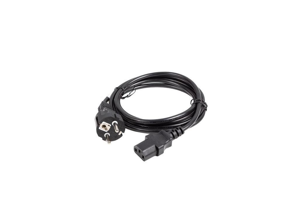 Кабел Lanberg CEE 7/7 -> IEC 320 C13 power cord 1.8m VDE Straight 24253_2.jpg