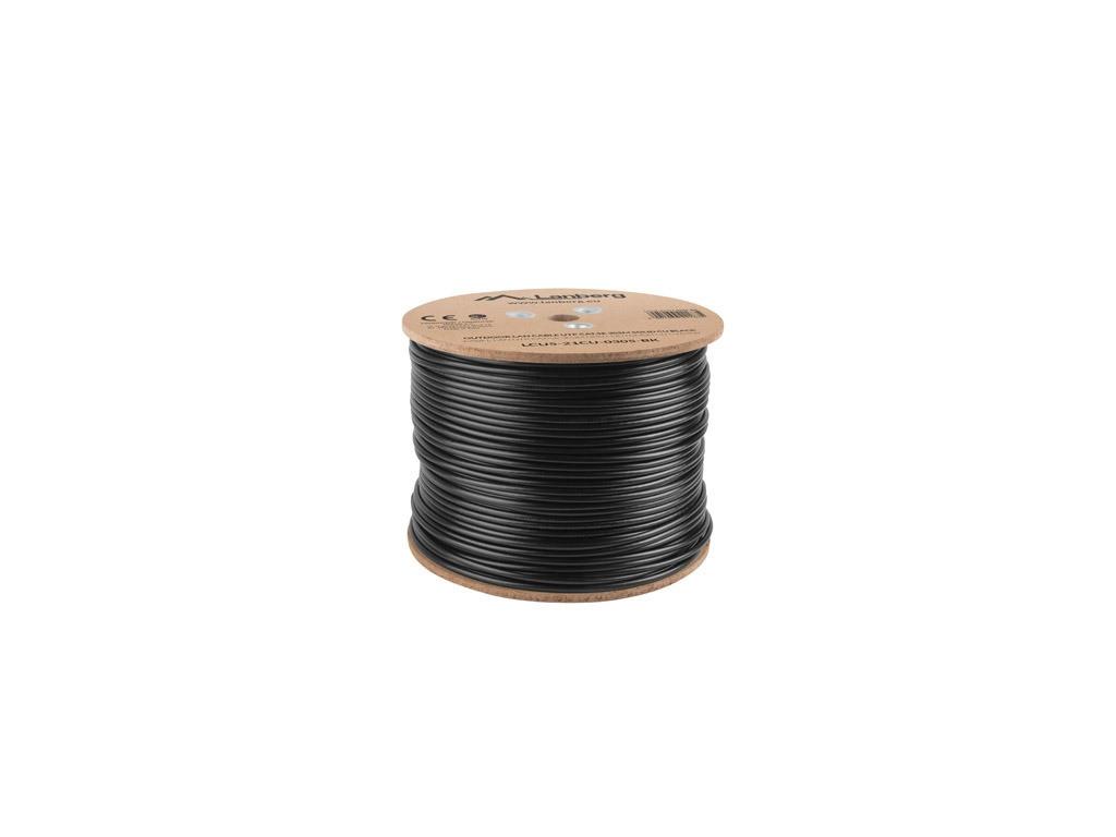 Кабел Lanberg LAN cable UTP Cat.5e 305m Outdoor Solid CU Fluke Passed 24261_2.jpg