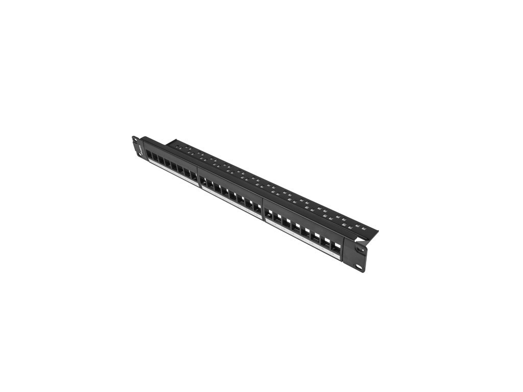 Пач панел Lanberg patch panel blank 24 port 1U for keystone modules 6336_4.jpg