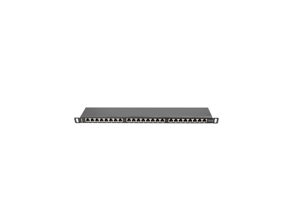 Пач панел Lanberg patch panel 24 port 0.5U CAT.5E shielded 6340_1.jpg