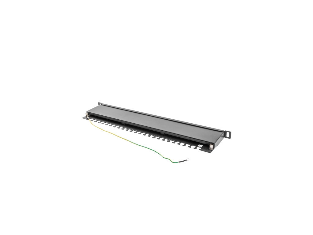 Пач панел Lanberg patch panel 24 port 0.5U CAT.5E shielded 6340_12.jpg