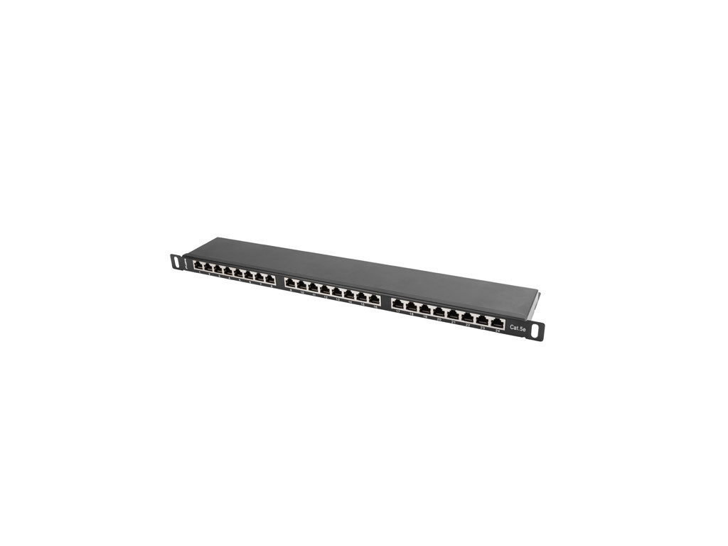 Пач панел Lanberg patch panel 24 port 0.5U CAT.5E shielded 6340_13.jpg