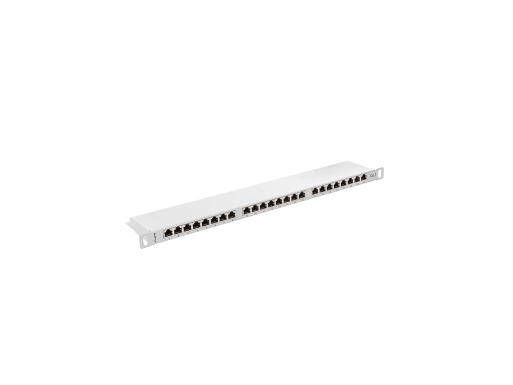 Пач панел Lanberg patch panel 24 port 0.5U CAT.6 shielded 6344_10.jpg