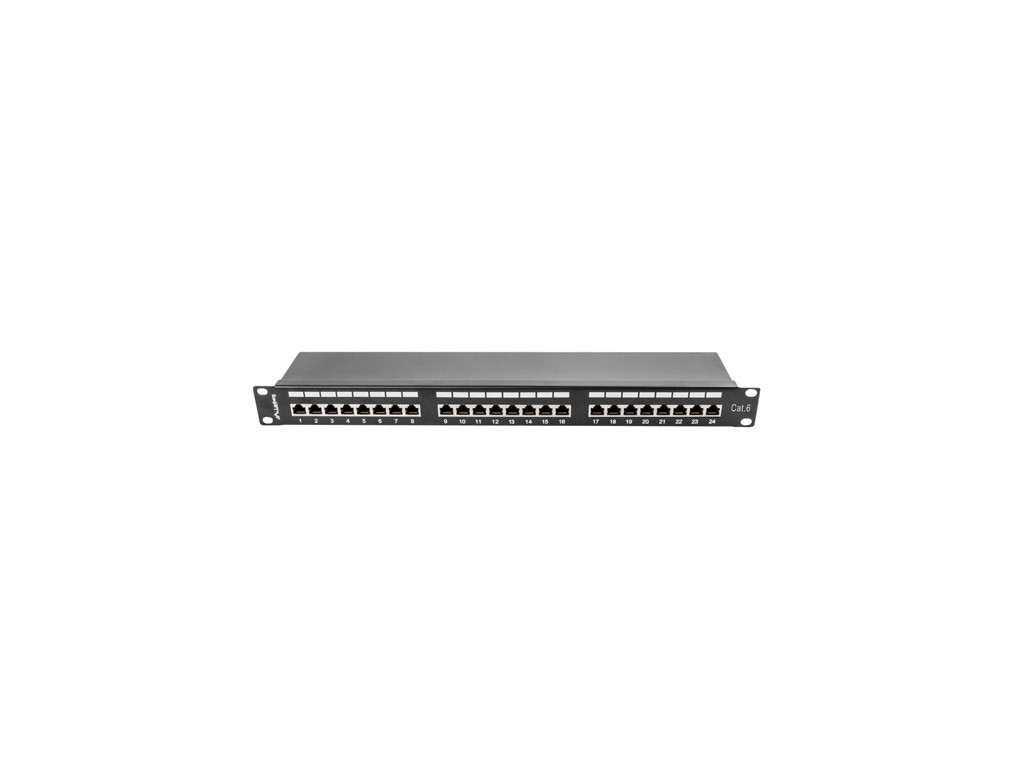 Пач панел Lanberg patch panel 24 port 1U CAT.6 shielded 6345_11.jpg