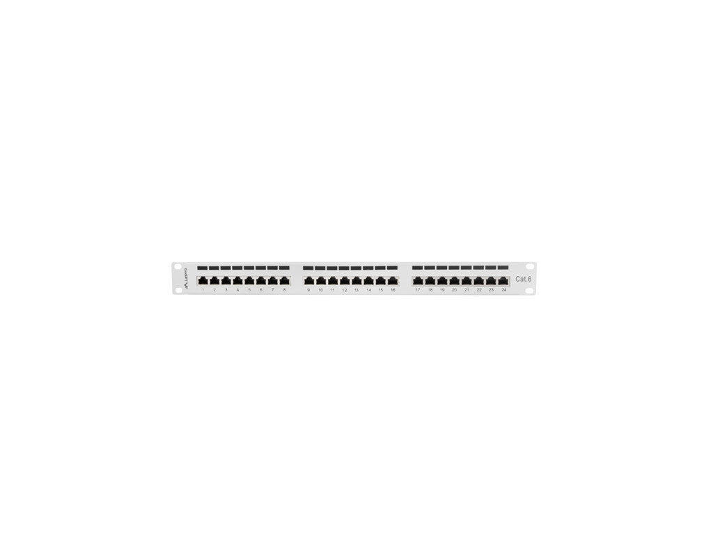 Пач панел Lanberg patch panel 24 port 1U CAT.6 shielded 6346_11.jpg