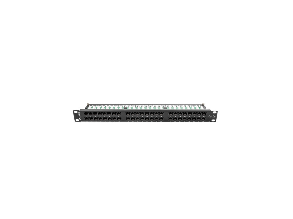 Пач панел Lanberg patch panel 48 port 1U CAT.5E 6351_12.jpg