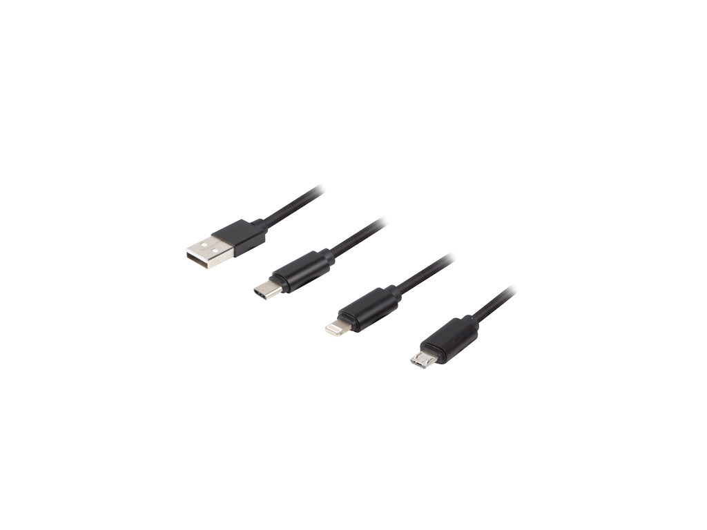 Кабел Lanberg COMBO cable USB-A (M) -> MICRO-B (M) + LIGHTNING (M) + USB-C (M) 2.0 1.8m 9819_12.jpg